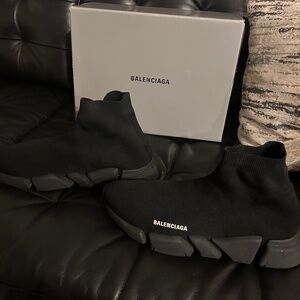 Mens Balenciaga Knit Runners